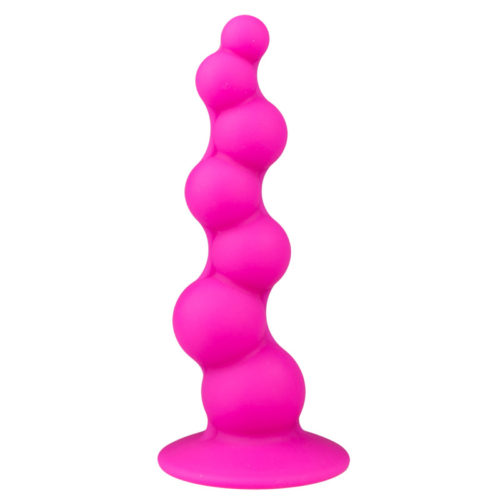 Knobby Silicone Tapered Butt Plug