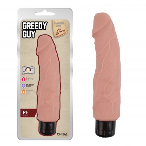 Greedy Guy T Skin Super Soft 9.4 Inch Dong