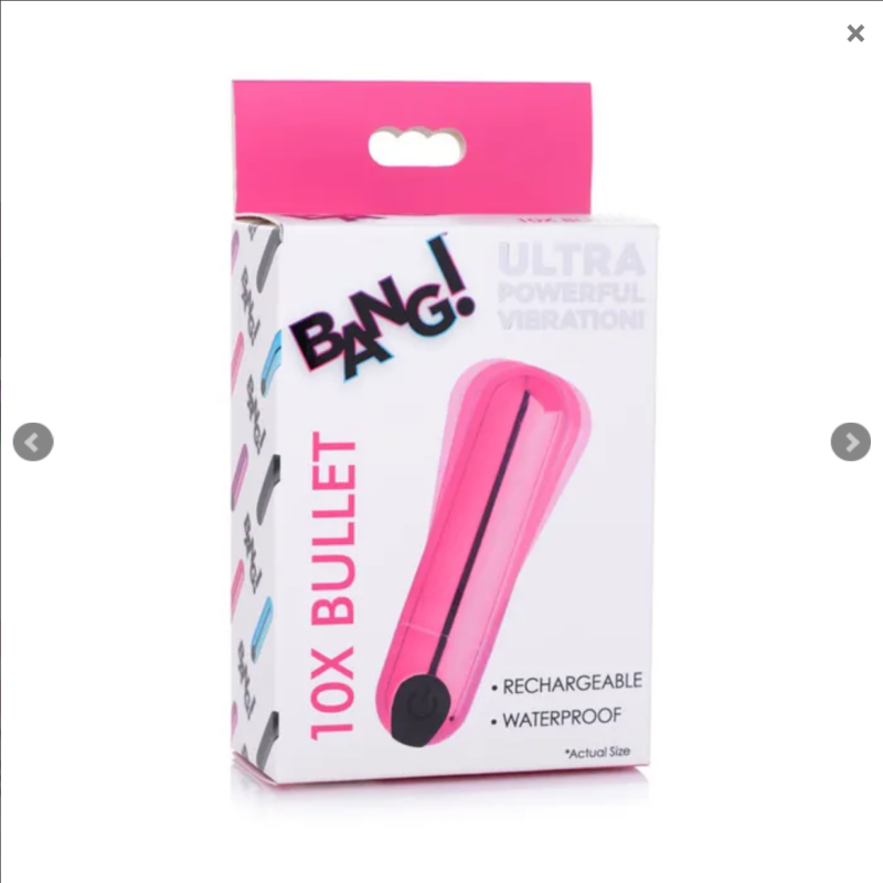 Bang X Vibrating Metallic Bullet In Various Colours Into Love